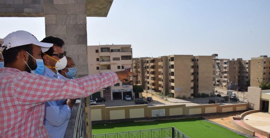 وزير الرياضة يتفقد مضمار الدراجات بستاد القاهرة ومركز شباب الأسمرات