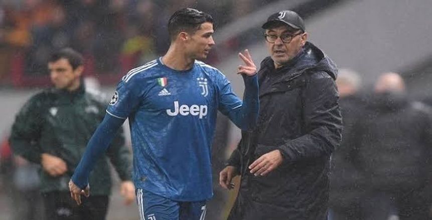رونالدو يغادر الملعب غاضبا بعد تغييره في مواجهة يوفنتوس وميلان