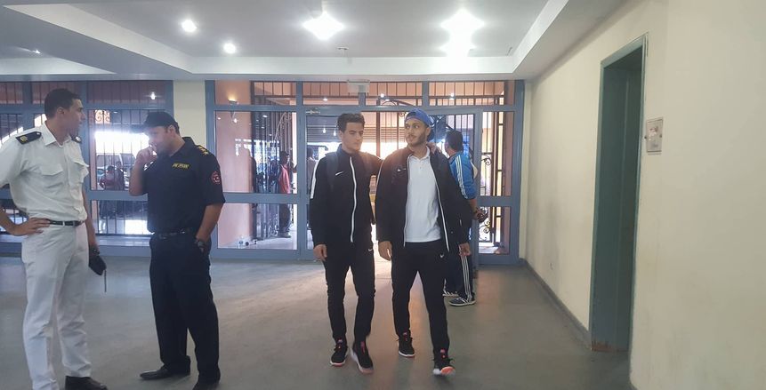 الزمالك يصل ملعب بتروسبورت