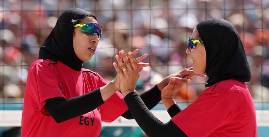 إصابة دعاء الغباشي لاعبة منتخب مصر للكرة الشاطئية في باريس 2024