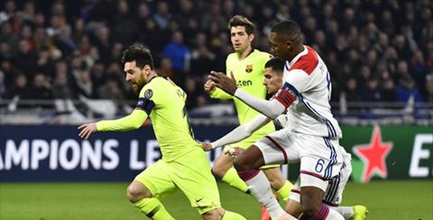 دوري أبطال أوروبا| صافرة بولندية لمباراة برشلونة وليون