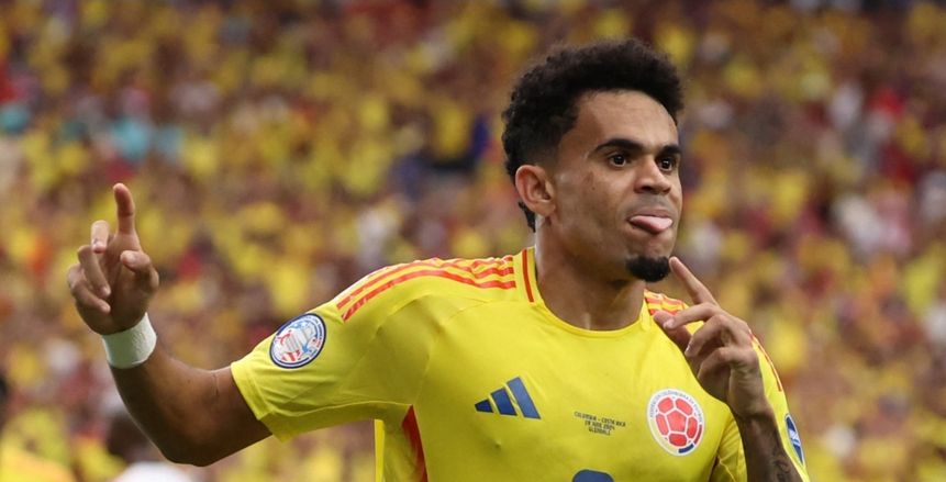 لويس دياز أفضل لاعب بمباراة كولومبيا وكوستاريكا في «كوبا أمريكا»