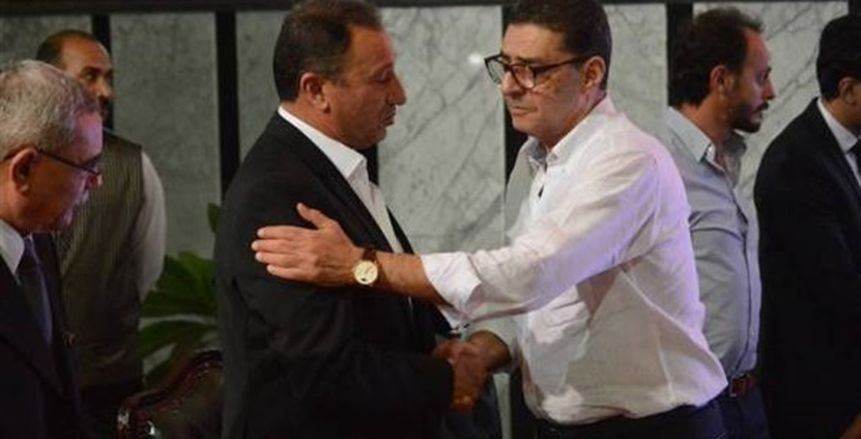 الخطيب يهنئ مجلس محمود طاهر على إنجازات الأهلي