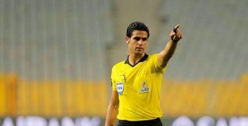 محمد معروف حكما لمباراة منتخب مصر الأولمبي وجنوب أفريقيا الودية