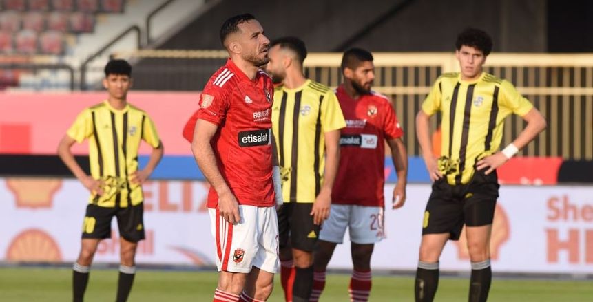علي معلول يعادل رقم مؤمن زكريا بعد هدفه في مباراة الأهلي والمقاولون بالدوري