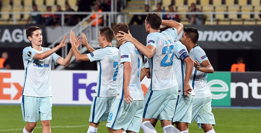 زينيت يتوج بلقب الدوري الروسي للمرة السادسة في تاريخه