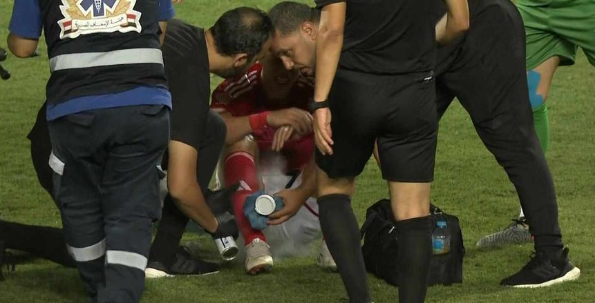 «تورم في القدم».. مراسل أون تايم يروي تفاصيل إصابة إمام عاشور أمام الإسماعيلي