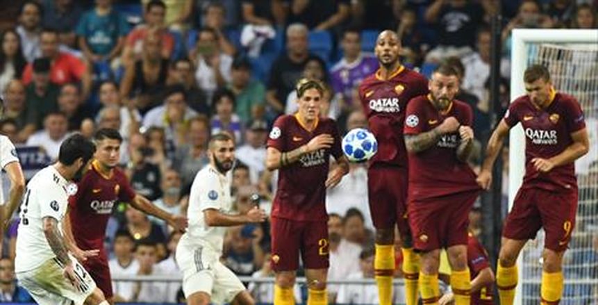 غياب 6 لاعبين عن قائمة ريال مدريد لمواجهة روما بدوري الأبطال