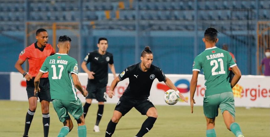 القنوات الناقلة لمباراة بيراميدز والرجاء المغربي اليوم في كأس الكونفدرالية