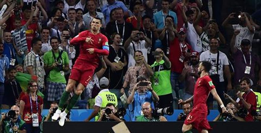 بالفيديو| «رونالدو» يضرب إسبانيا بهدفين مقابل هدف في الشوط الأول