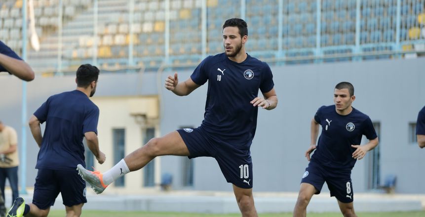 رمضان صبحي يستعيد ذاكرة التهديف مع بيراميدز بعد صيام 6 مباريات بالدوري