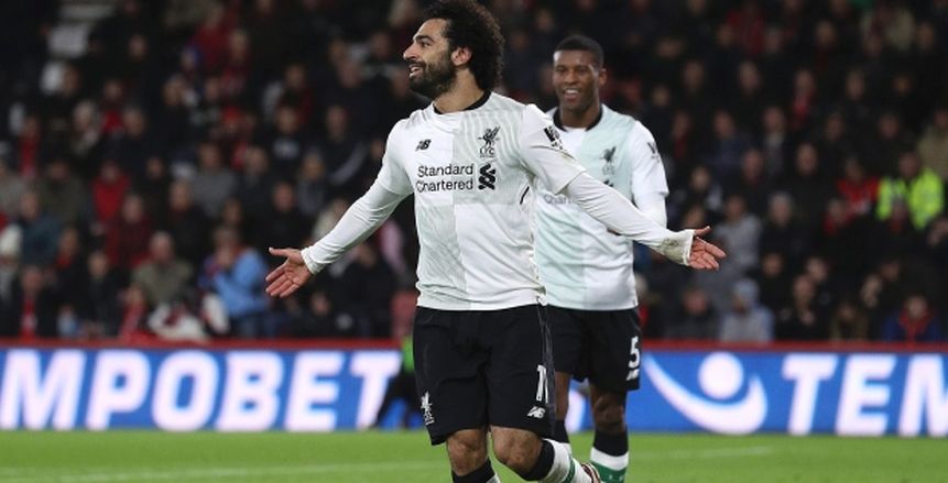 بالفيديو| محمد صلاح يسجل الهدف الأول لليفربول في شباك بورنموث