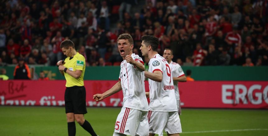 بالفيديو| بايرن ميونخ يدك حصون ليفركوزن بسداسية ويتأهل لنهائى الكأس