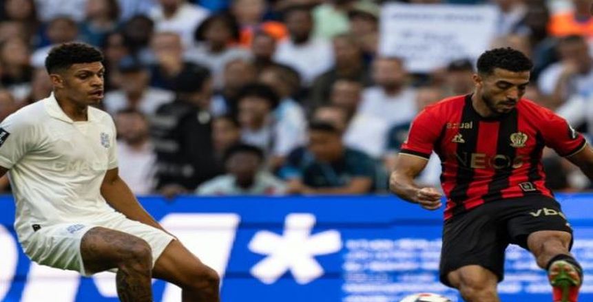 محمد عبد المنعم يشارك في هزيمة نيس أمام مارسيليا بالدوري الفرنسي