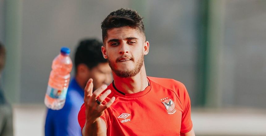 إصابة أحمد الشيخ في مران الأهلي