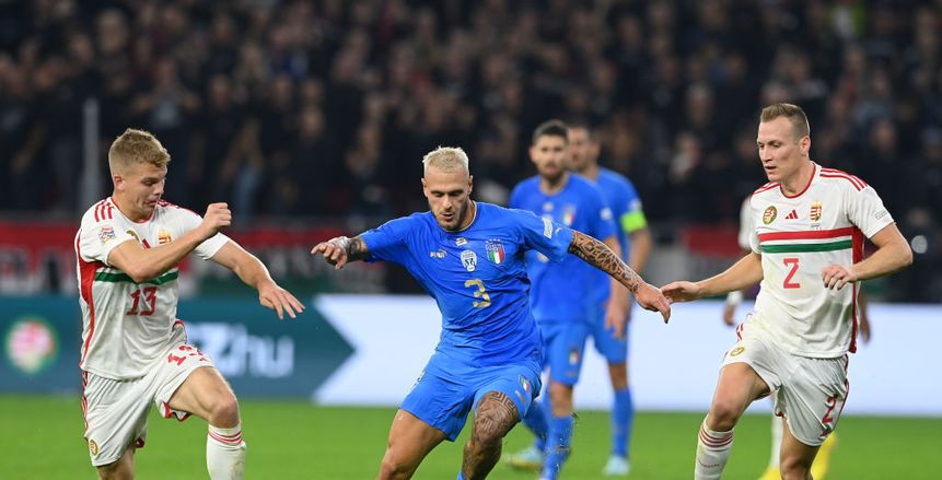 منتخب إيطاليا يفوز على المجر ويتأهل لنصف نهائي دوري الأمم الأوروبية