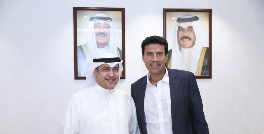 وجيه يبحث مع مدير هيئة الرياضة تفعيل حجم البطولات العربية