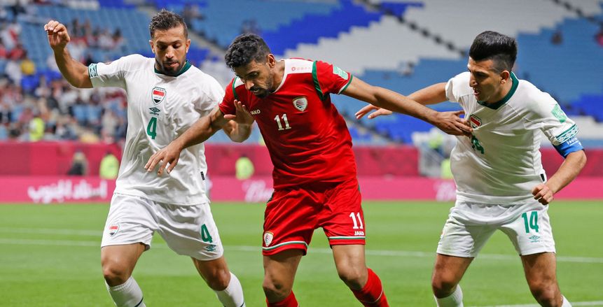 تعادل سلبي بين قطر والعراق في الشوط الأول.. وعمان تسجل في البحرين