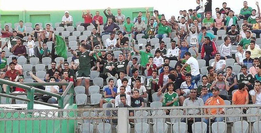 مجلس إدراة المصري يدعم فريقه أمام الزمالك من ملعب برج العرب