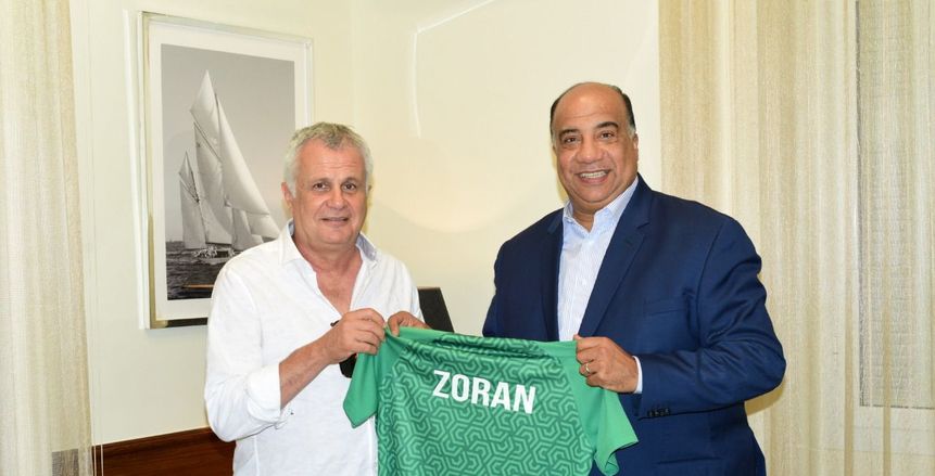 جلسة تعارف بين زوران مانولوفيتش ولاعبي الاتحاد السكندري 