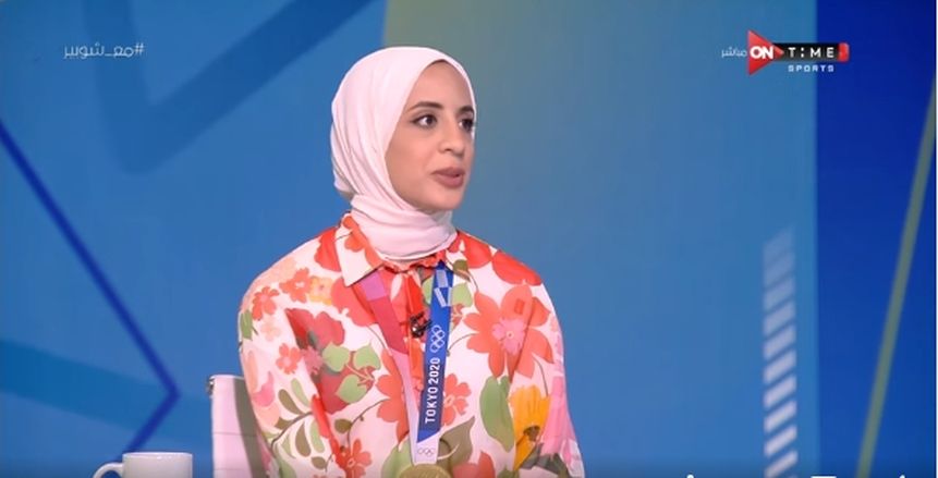 فريال أشرف: صوت والدتي قبل أي بطولة بعرف منه هوصل لإيه