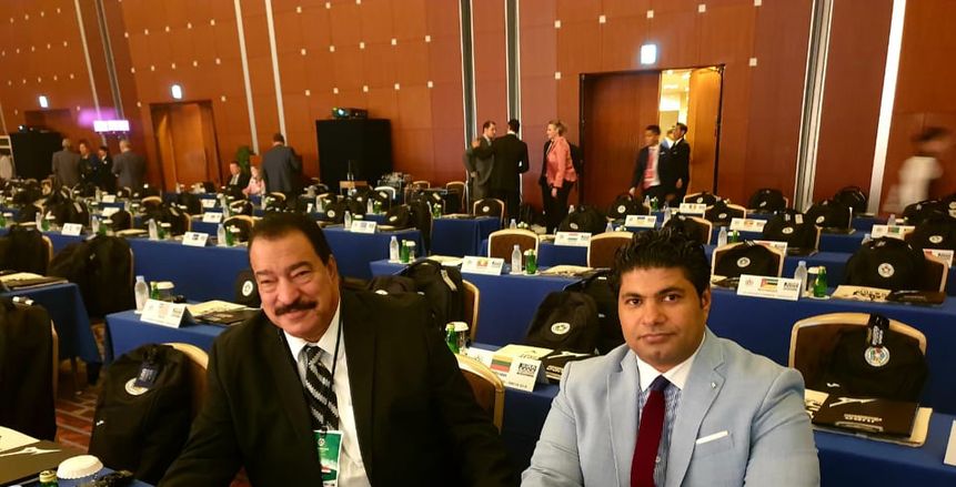 بالصور.. مطيع فخر الدين يحضر اجتماعات الاتحاد الدولى للجودو بطوكيو بصحبة نائبه