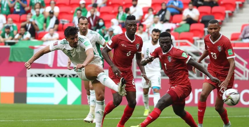 بغداد بونجاح يتألق في فوز الجزائر على السودان برباعية بكأس العرب