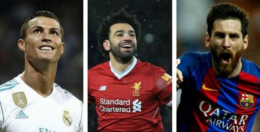 «ميسي» يواصل تفوقه على «صلاح» و«رونالدو» برقم جديد