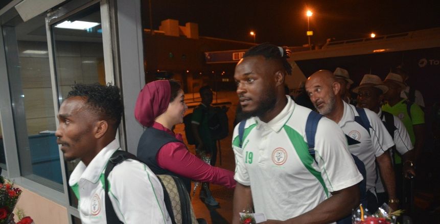 بالصور| وصول منتخب مدغشقر لمطار القاهرة استعدادا لـ "كان 2019"