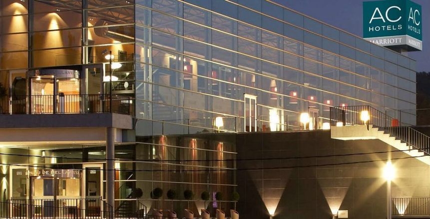 حراسة مشددة على فندق ريال مدريد في برشلونة