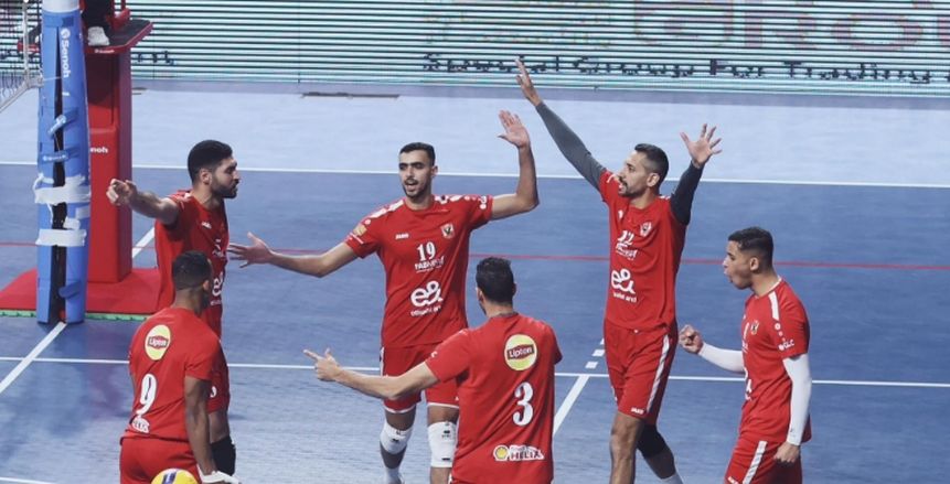 «طائرة الأهلي» يختتم تدريباته لمواجهة الفتح المغربي في بطولة أفريقيا للأندية