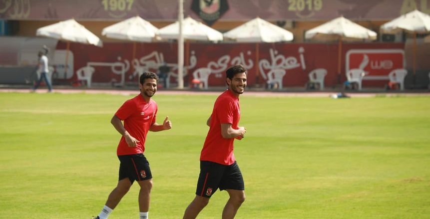 الأهلي يخاطب المركز الألماني لتحديد موعد مشاركة فتحي ومحمود في التدريبات