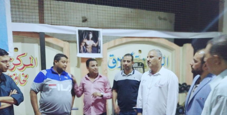وكيل "رياضة القليوبية" يفتتح صالة جيم بمركز شباب إكياد دجوي (صور)
