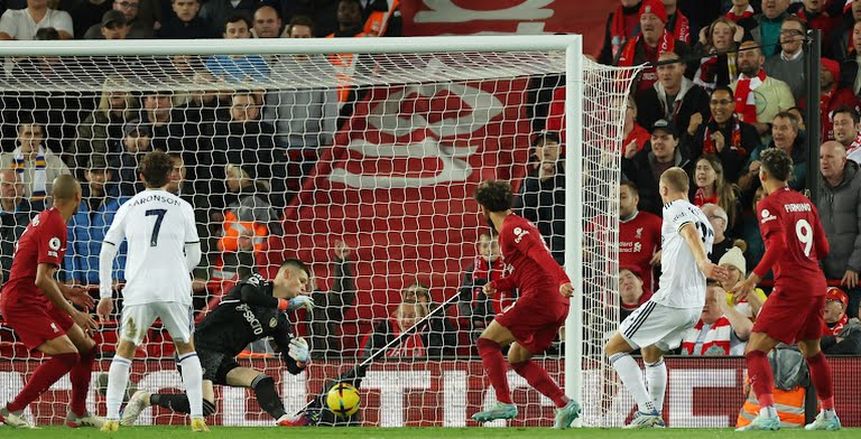 محمد صلاح يسجل.. التعادل الإيجابي يحسم الشوط الأول بين ليفربول وليدز