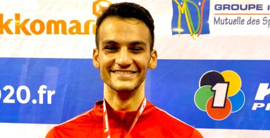 محمد رمضان: ذهبية العالمي للكاراتيه إنجاز كبير.. وأحلم بالتأهل للأولمبياد
