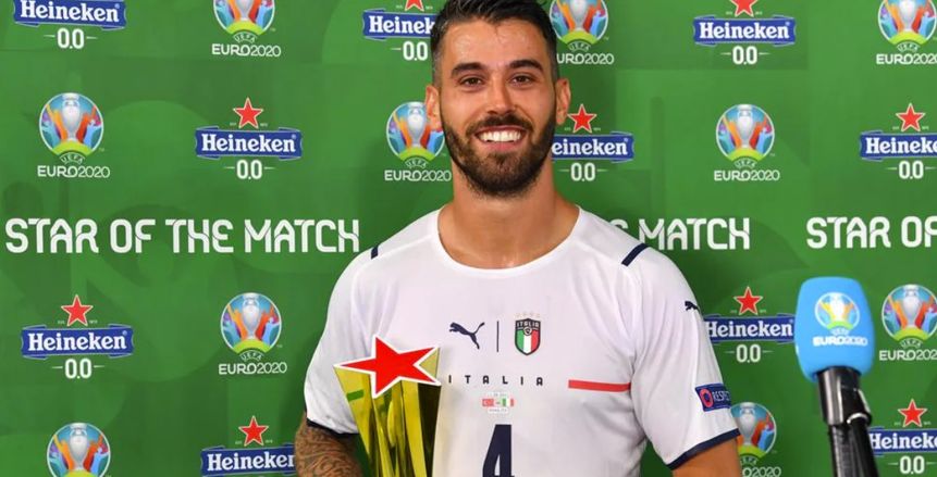 ليوناردو سبينازولا رجل مباراة إيطاليا وتركيا في افتتاح أمم أوروبا