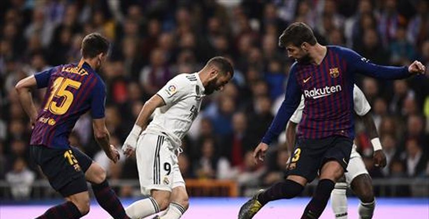 3 قنوات مفتوحة تنقل الكلاسيكو بين برشلونة وريال مدريد