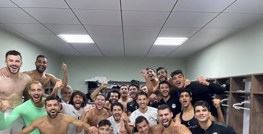 وصول بعثة منتخب مصر إلى مطار القاهرة