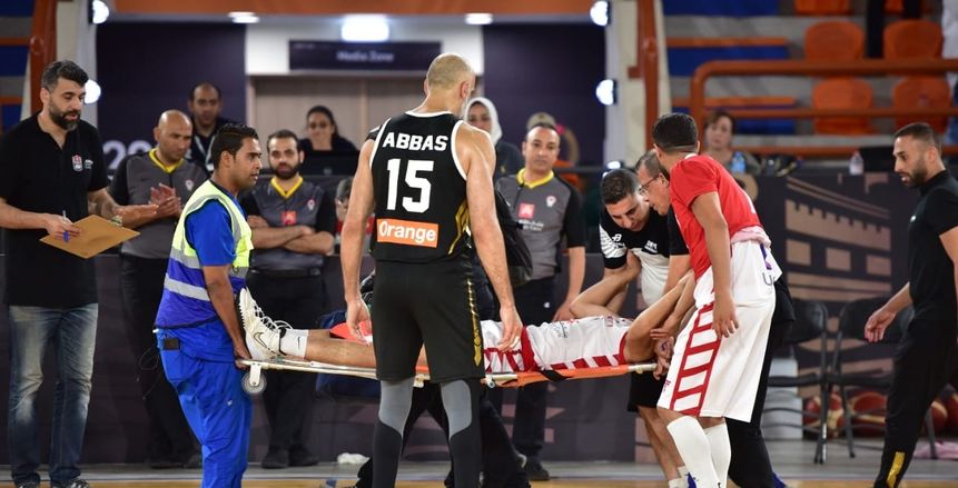 إصابة عمرو زهران ومهاب ياسر وغيابهما عن معسكر منتخب السلة