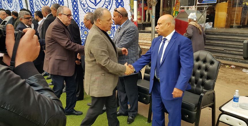 نادي دكرنس يقيم سرداق عزاء حامد مهدي بحضور " أبو ريدة "