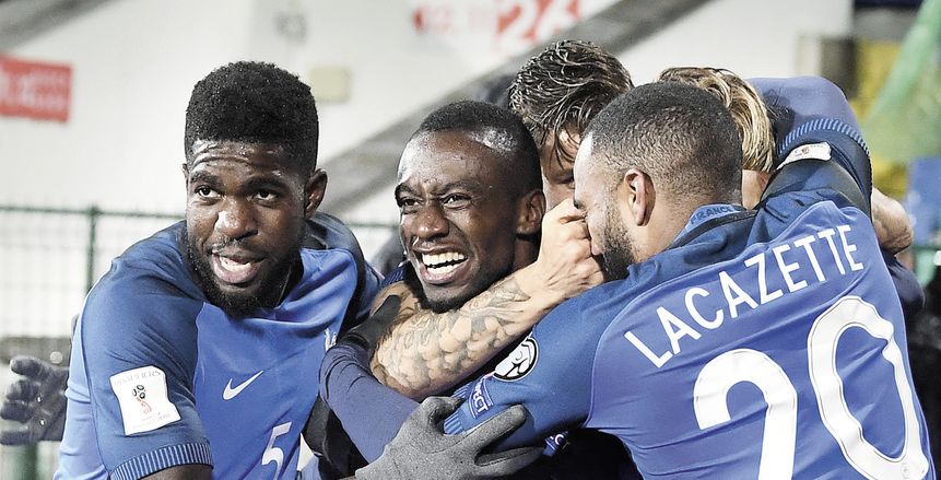 جريزمان يقود هجوم فرنسا أمام روسيا البيضاء