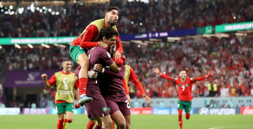 لحظة بلحظة مباراة المغرب 1 - 0 البرتغال في كأس العالم