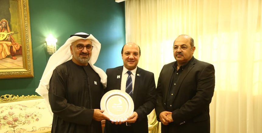 صور.. رئيس اللجنة الأوليمبية يستقبل وفد مجلس أبوظبي الرياضي