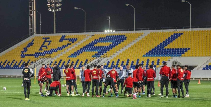 الأهلي يختتم استعداداته لمباراة الزمالك في نهائي كأس مصر غدا