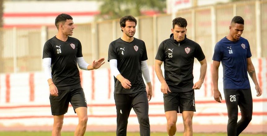 الجلسات والاستشفاء والترفيه شعار تدريب الزمالك استعدادا للمقاولون