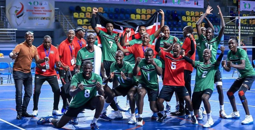 منتخب كينيا يفوز ببرونزية بطولة إفريقيا لشباب الكرة الطائرة بالقاهرة