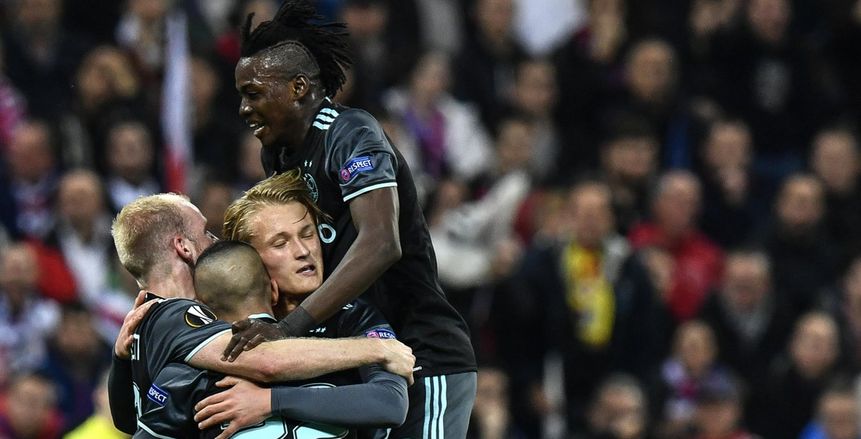 الدوري الأوروبي| ليون يفوز بالثلاثة.. وأياكس يصعد لنهائي الدوري الأوروبي