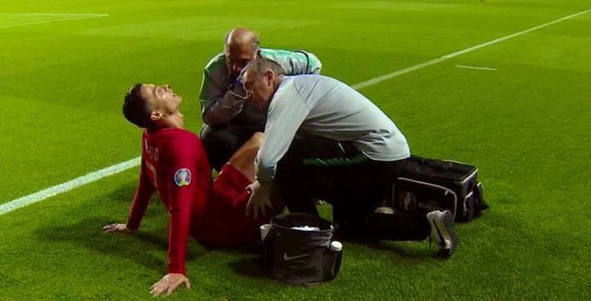 بعد الإصابة.. رونالدو يتحدى الجهاز الطبي لمنتخب البرتغال