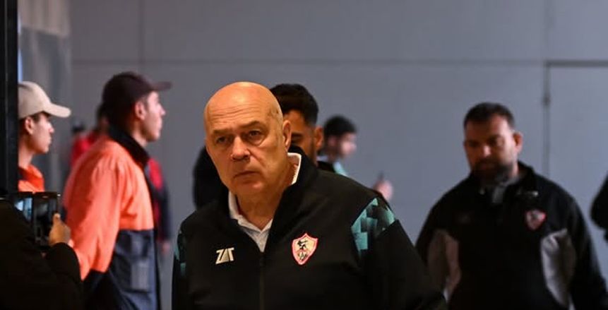 جروس يودع لاعبي الزمالك في المران الأخير بعد التعاقد مع بيسيرو