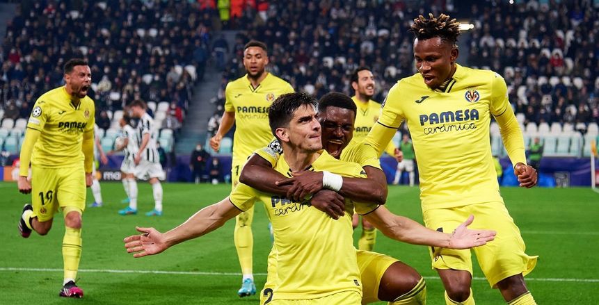 أرقام من تأهل فياريال التاريخي لنصف نهائي دوري أبطال أوروبا